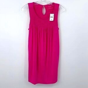 Motherhood Maternity sleeveless smock dress